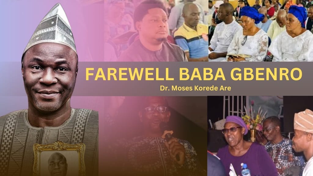 Baba gbenro farewell